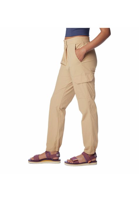 Pantalón De Trekking Mujer Boundless Trek P Beige-1
