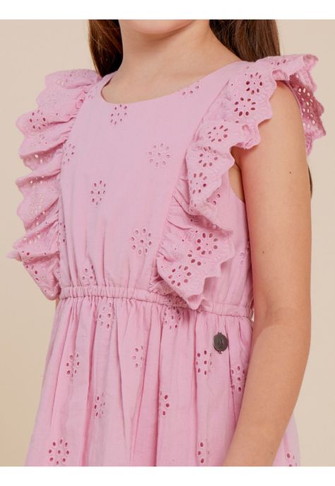 Vestido Niña Manuela Rosado-4