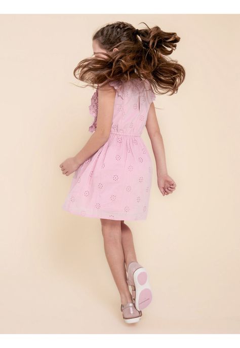 Vestido Niña Manuela Rosado-5