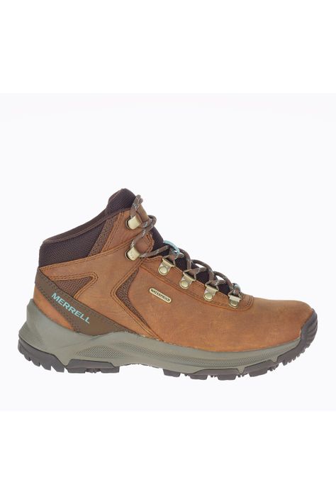 Botín impermeable Mujer Erie Mid Ltr WP Café-0