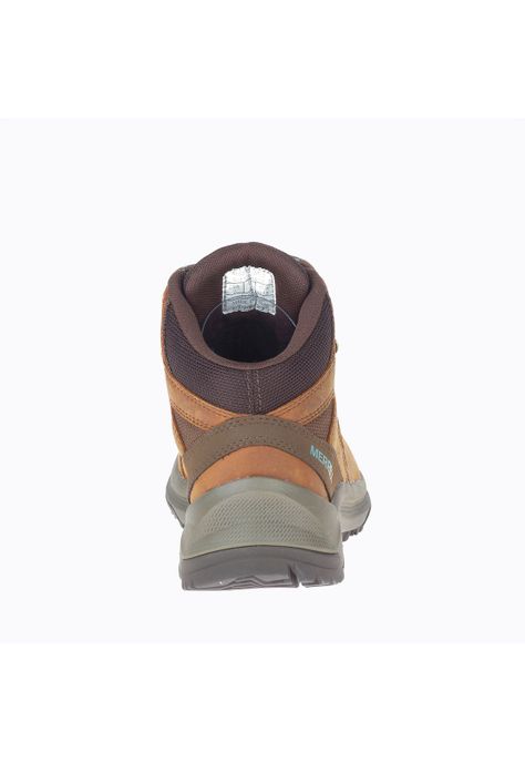 Botín impermeable Mujer Erie Mid Ltr WP Café-4