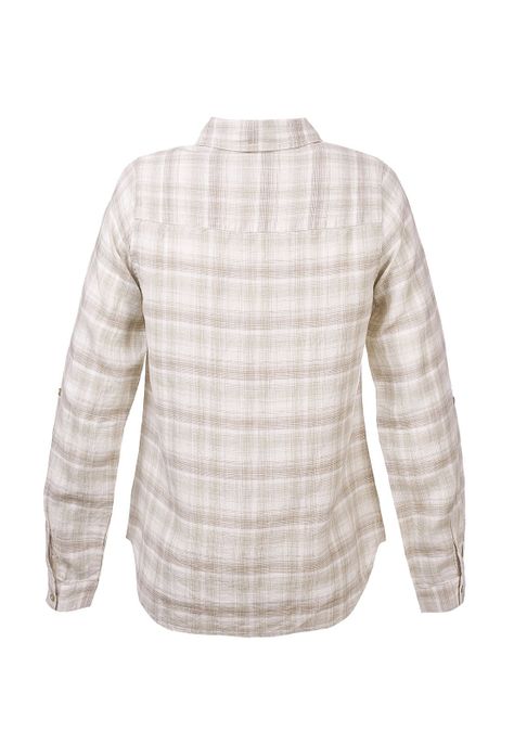 Blusa Lino Orgánico Marina Beige Mujer-3