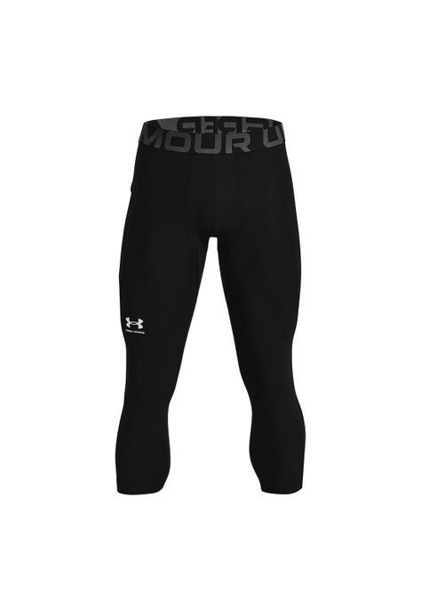 Calza Hombre UA Hg Armour 3/4 Leg Negro-0
