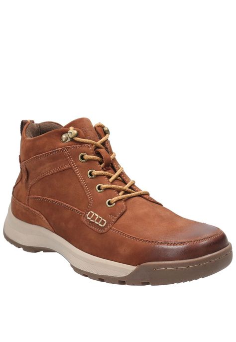 Botin Cuero Hombre Thomas Café-0