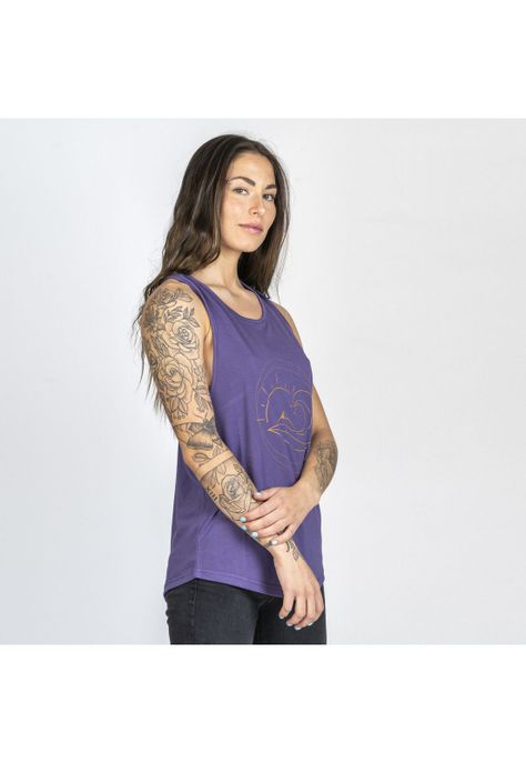 Polera S/M Mujer Baltra Morado-0