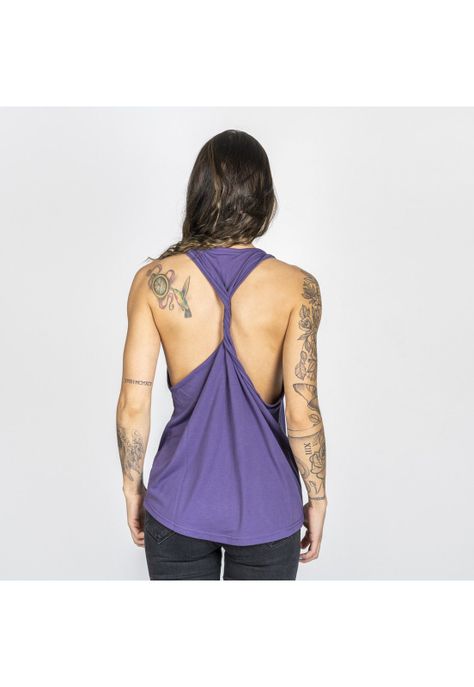 Polera S/M Mujer Baltra Morado-2
