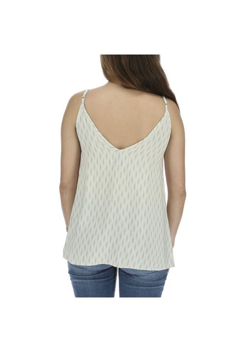 Polera S/M Mujer Carefree Blanco-2