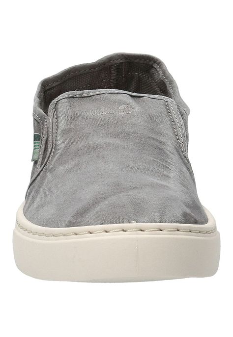 Zapatilla Algodón Orgánico Hombre Kea Gris-3