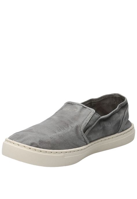 Zapatilla Algodón Orgánico Hombre Kea Gris-4