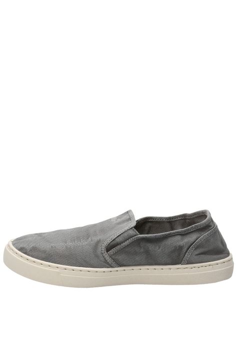 Zapatilla Algodón Orgánico Hombre Kea Gris-5