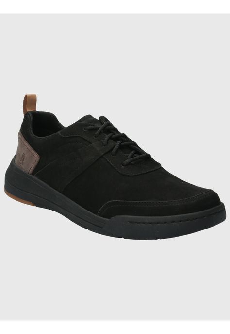Zapatilla Cuero Hombre Molt Negro-0