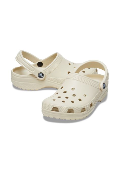 Zueco Mujer Classic Clog Beige-3