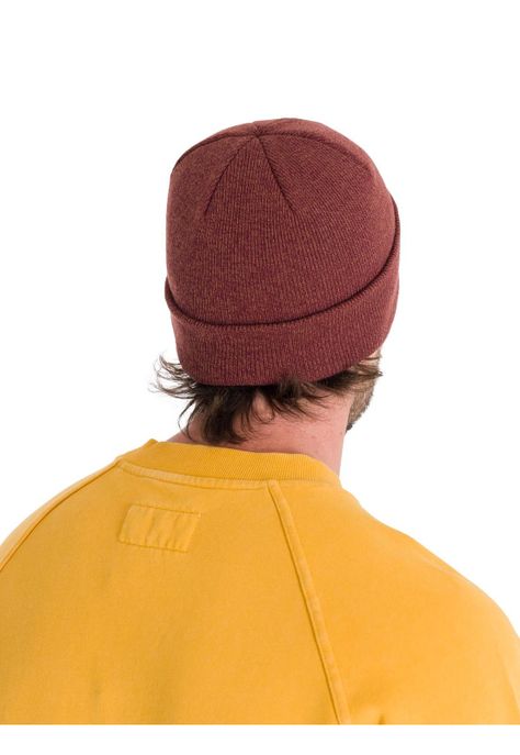 Gorro Foundation Knit Hombre Burdeo-2
