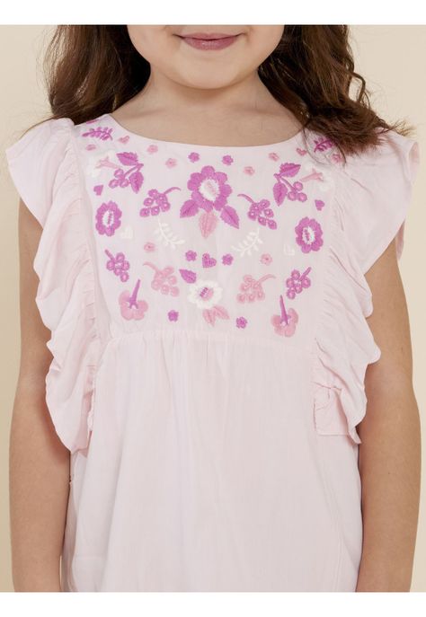 Blusa Niña Lulu Rosado-4