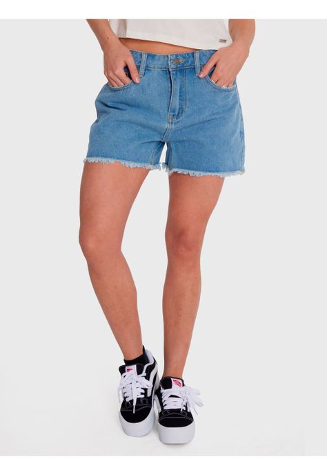 Short Mujer Summer Vibes Denim-1
