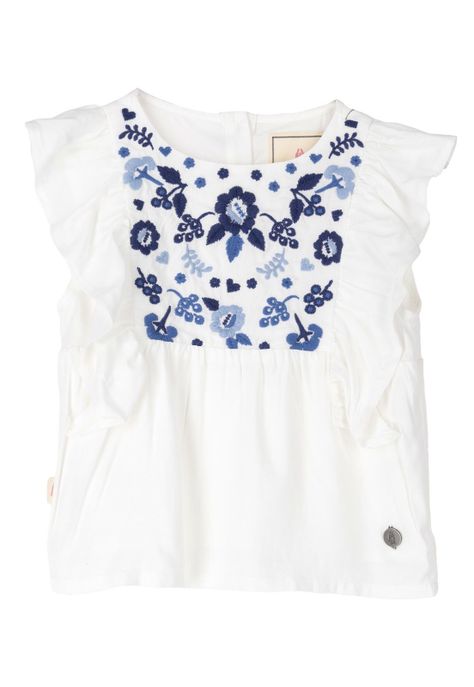 Blusa Niña Lulu Crema-0