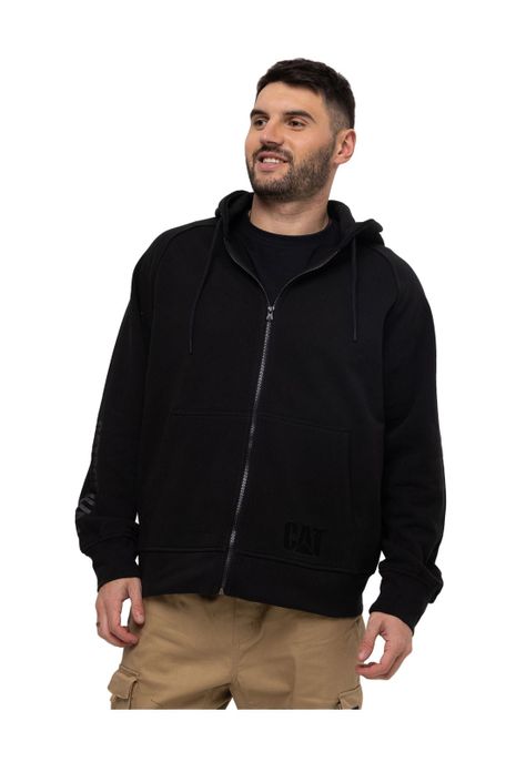 Polerón Fleece Logo Full Negro Hombre-0