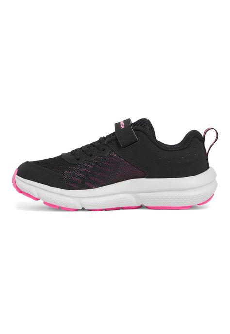 Zapatillas run Assert 10 ac niñas negro-1