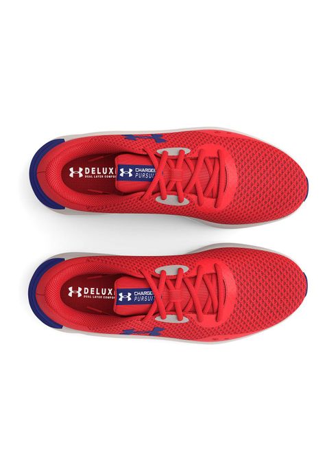 Zapatilla Hombre UA Charged Pursuit 3 Rojo-3