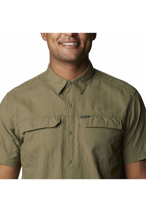 Camisa M/C Hombre Silver Ridge 2.0 Verde-5