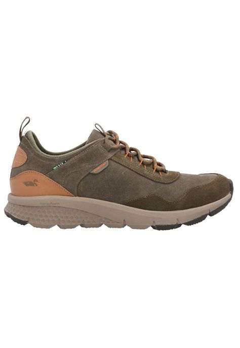 Zapatilla Cuero Hombre Shire Oliva -0