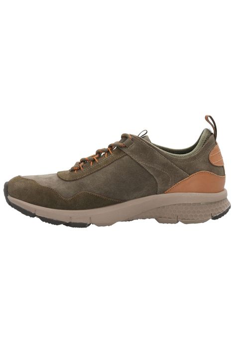 Zapatilla Cuero Hombre Shire Oliva -4
