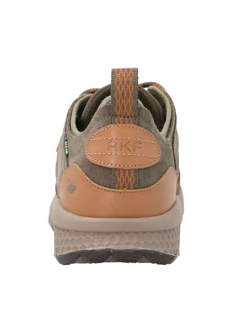 Zapatilla Cuero Hombre Shire Oliva -5
