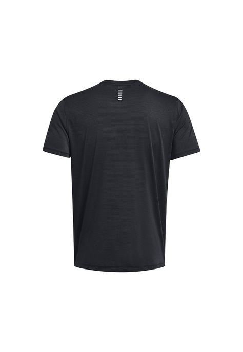 Polera manga corta UA Launch hombre Negro-1