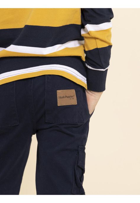 Pantalon Skout Niño Azul-4