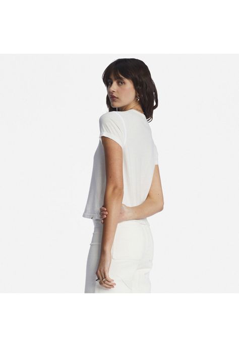 Polera M/C Better Then Bas J Kt Blanco Mujer-1