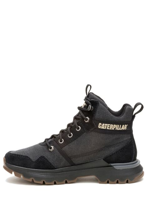 Zapatilla con Caña Colorado Sneaker Mujer Negra-3