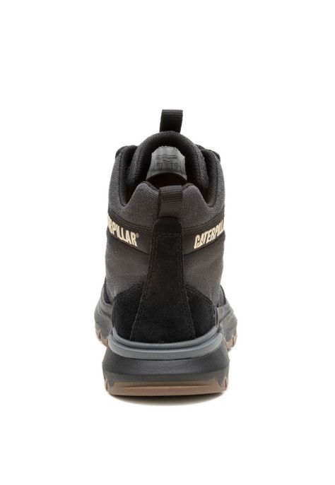 Zapatilla con Caña Colorado Sneaker Mujer Negra-5