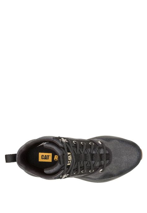 Zapatilla con Caña Colorado Sneaker Mujer Negra-6
