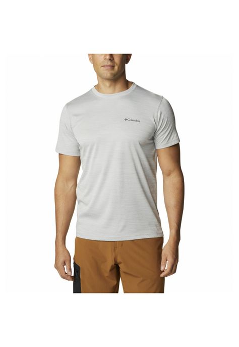 Polera M/C Hombre Zero Rules Short Ss Polyester Gris-0