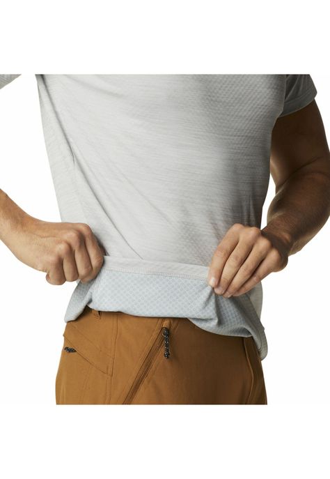 Polera M/C Hombre Zero Rules Short Ss Polyester Gris-4
