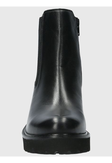 Botín Cuero Mujer Cassia Negro-3