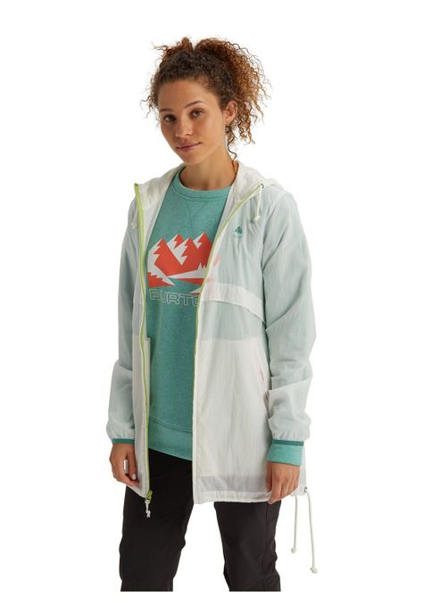 Parka Mujer W Hazlett Pkbl Jk Blanco/Tanslúcido Burton-0