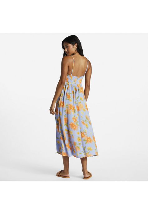 Vestido Last Sunset Wvdr Celeste Mujer-3