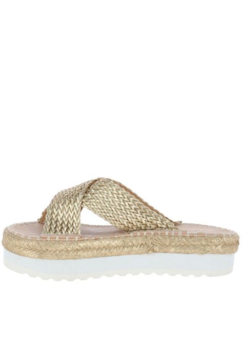 Sandalia  Tropez Dorado-3