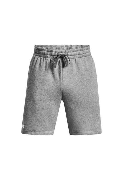 Shorts Fleece UA Rival Gris para hombre-0