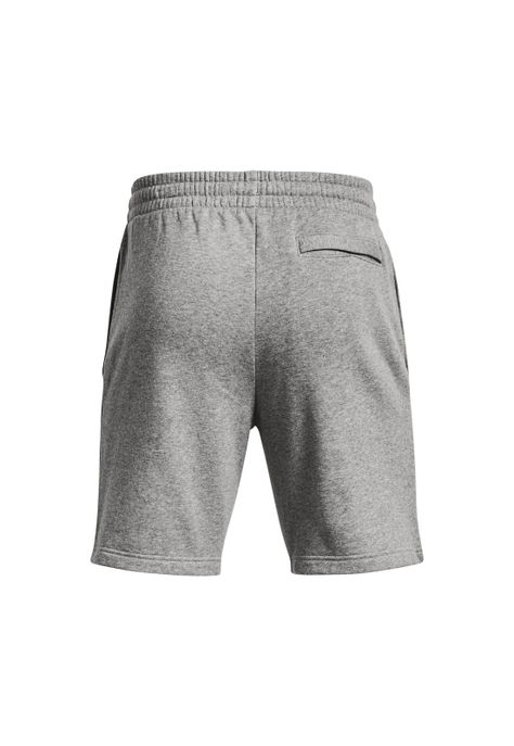 Shorts Fleece UA Rival Gris para hombre-1