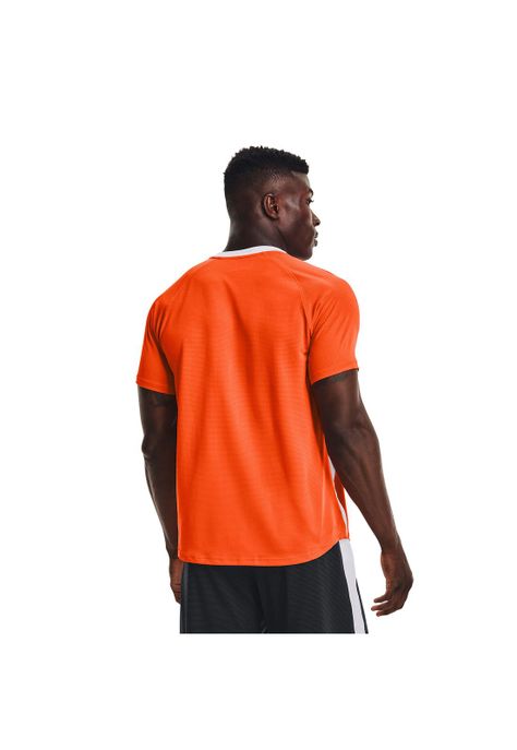 Polera UA Match 2.0 para hombre Naranjo-4