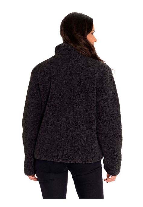 Polar Mujer Insulated Full Zip Teddy Jacket Negro-3