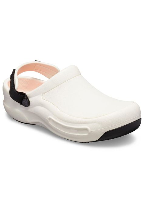 Zueco Crocs Mujer Bistro Pro Work Ltr Blanco-6