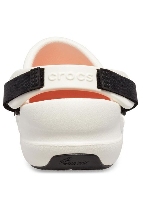 Zueco Crocs Mujer Bistro Pro Work Ltr Blanco-7