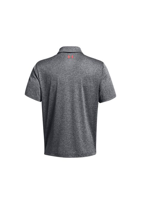 Polo a rayas UA Playoff 3.0 hombre Negro-1