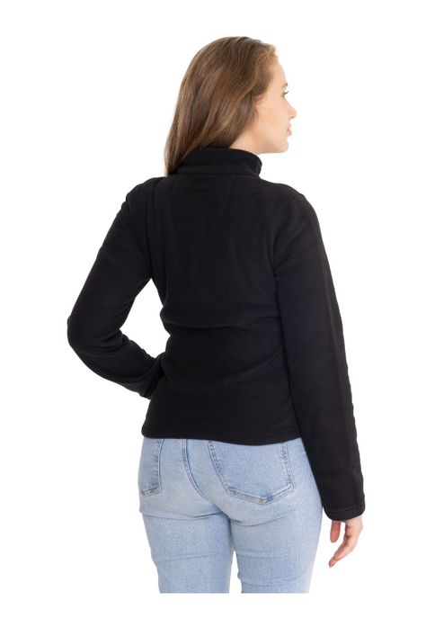 Polar Mujer Microfleece Full Zip Negro-1
