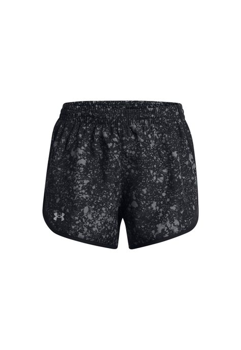 Shorts UA Fly-By de 3" Negro para mujer-0