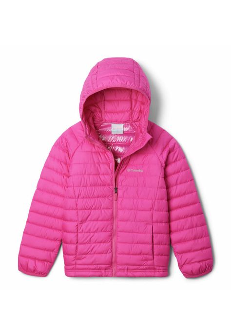 Parka Niña Powder Lite Ii Hooded Rosado-0