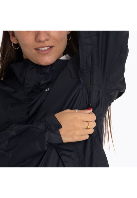 Impermeable Mujer Fallon Rain Shell Negro-5